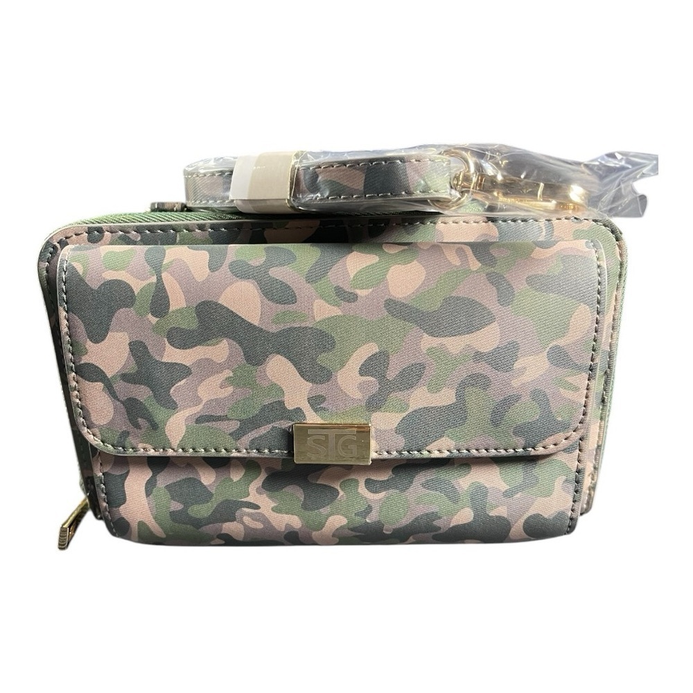 Save the Girls Camo Crossbody Wallet
